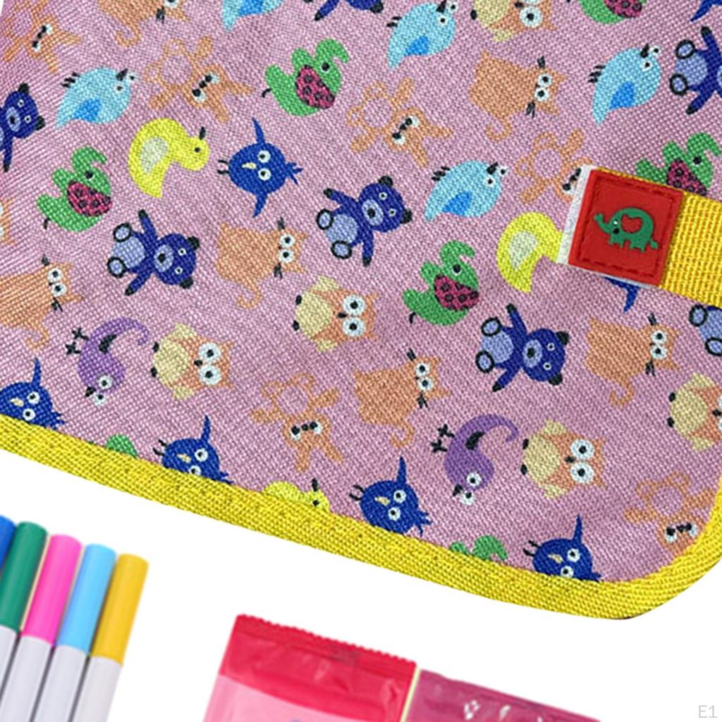 Přenosná podložka na psací desku s mazatelnou knihou Doodle Set kreslení pro děti