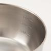 Endo Shoji SA18-10 Three-Layer Steel Yatoko Pot (with Measuring Scale), 16cm, AYT0916