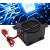 Air Heater, PTC Ceramic Heating DC12V 50W Constant Temp Reinforced Nylon Shell PTC Air Heater Insulation Temperature 2.4 X 2.4 X 1.7in Car Fan Heater