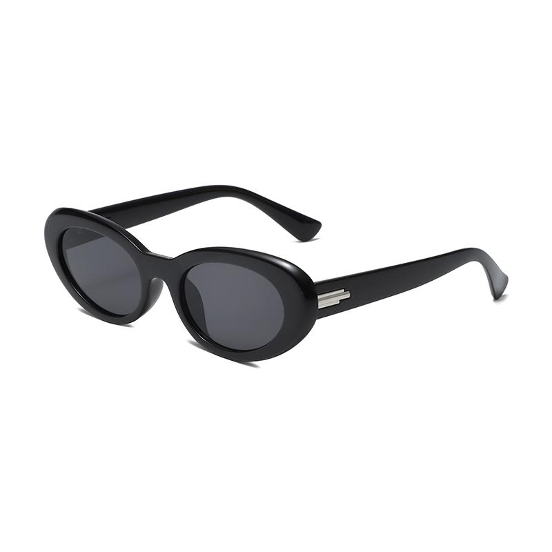 Retro Fashion Oval Sun Glasses Women Men Vintage Simple Sunglasses Outdoor Driving Shades Lady Man Protective Glasses UV400