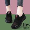 Summer casual women's shoes, soft soles, sports mesh, breathable, little red shoes, work shoes
