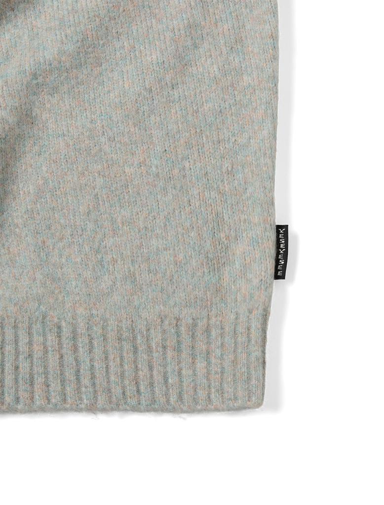 YESEYESEE Marble Pattern Logo Knit Pullover Multi