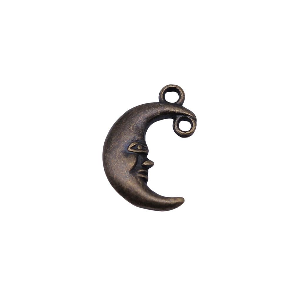 Double Star Connectors Moon For Celestial Themed Bulk Jewelry Findings