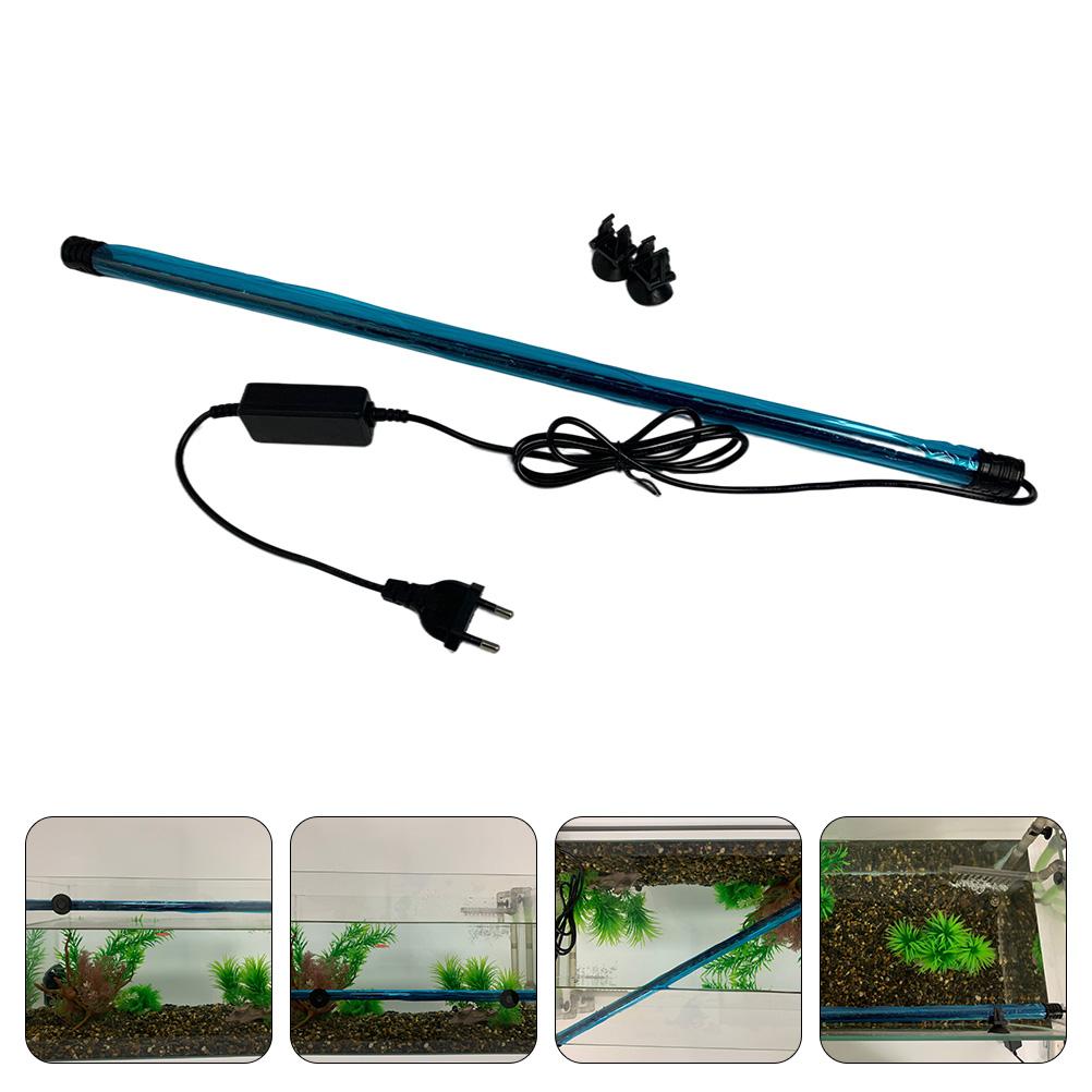 

Светодиодная лампа для аквариума, погружная аквариумная лампа для ландшафтного декора, установка на присосках, водонепроницаемая, для водных растений EU Plug