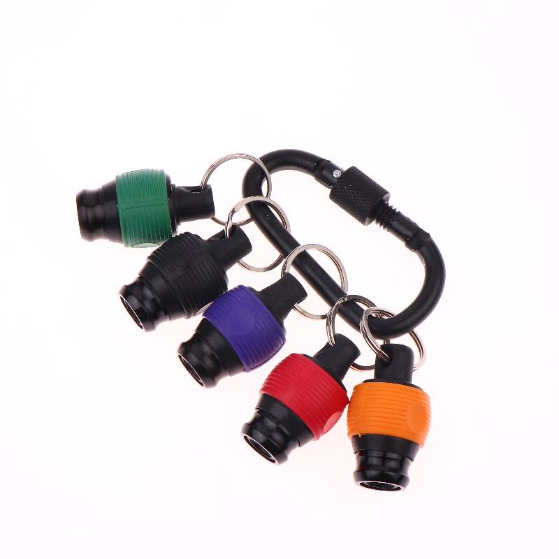 Ball Grip Screwdriver Bit Holder With Keychain Portable Drill Screw Adapter Fast Change Hand-Held Holde 1/4 Inch Extension Bar