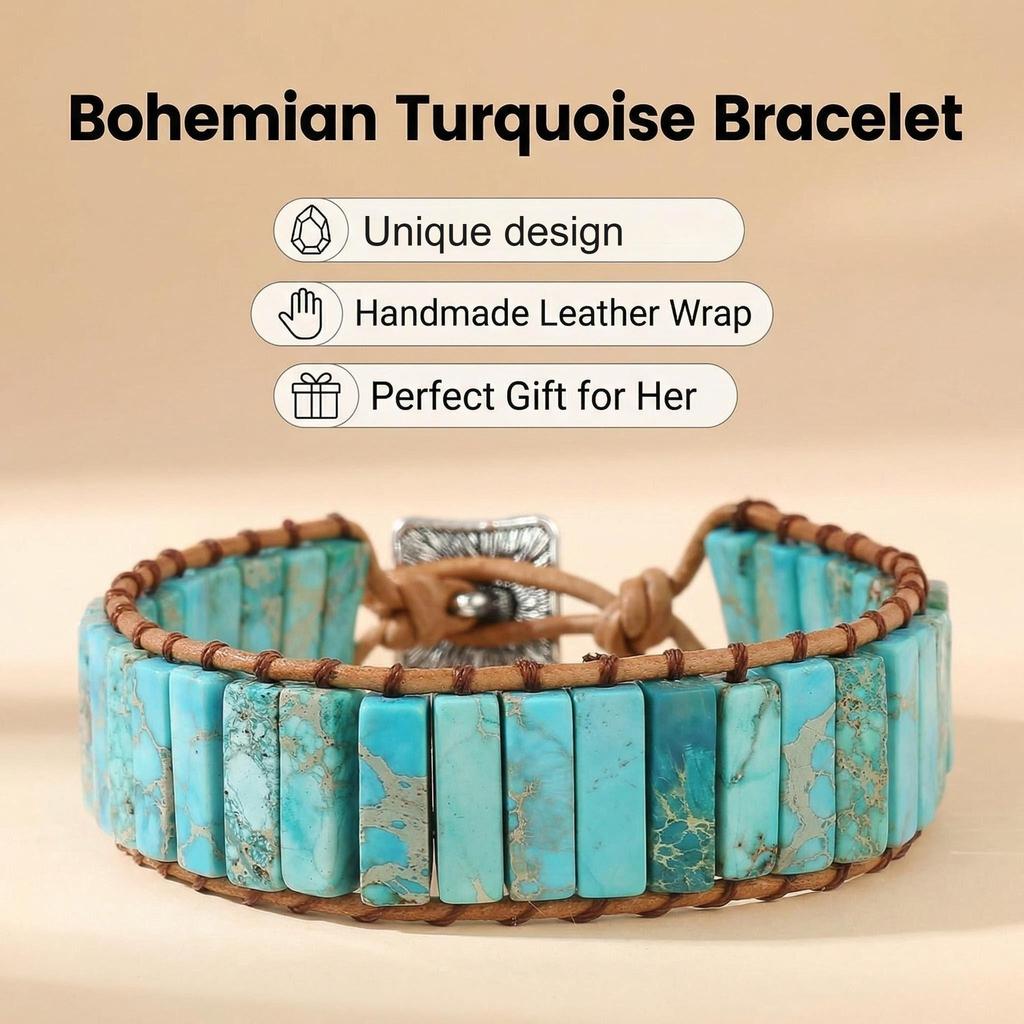 Handmade Creative Emperor Stone Bracelet Cross-Border Jewelry Accessories Yuxiu Hand-Knitted Wristwear Fashionable Ethnic Style