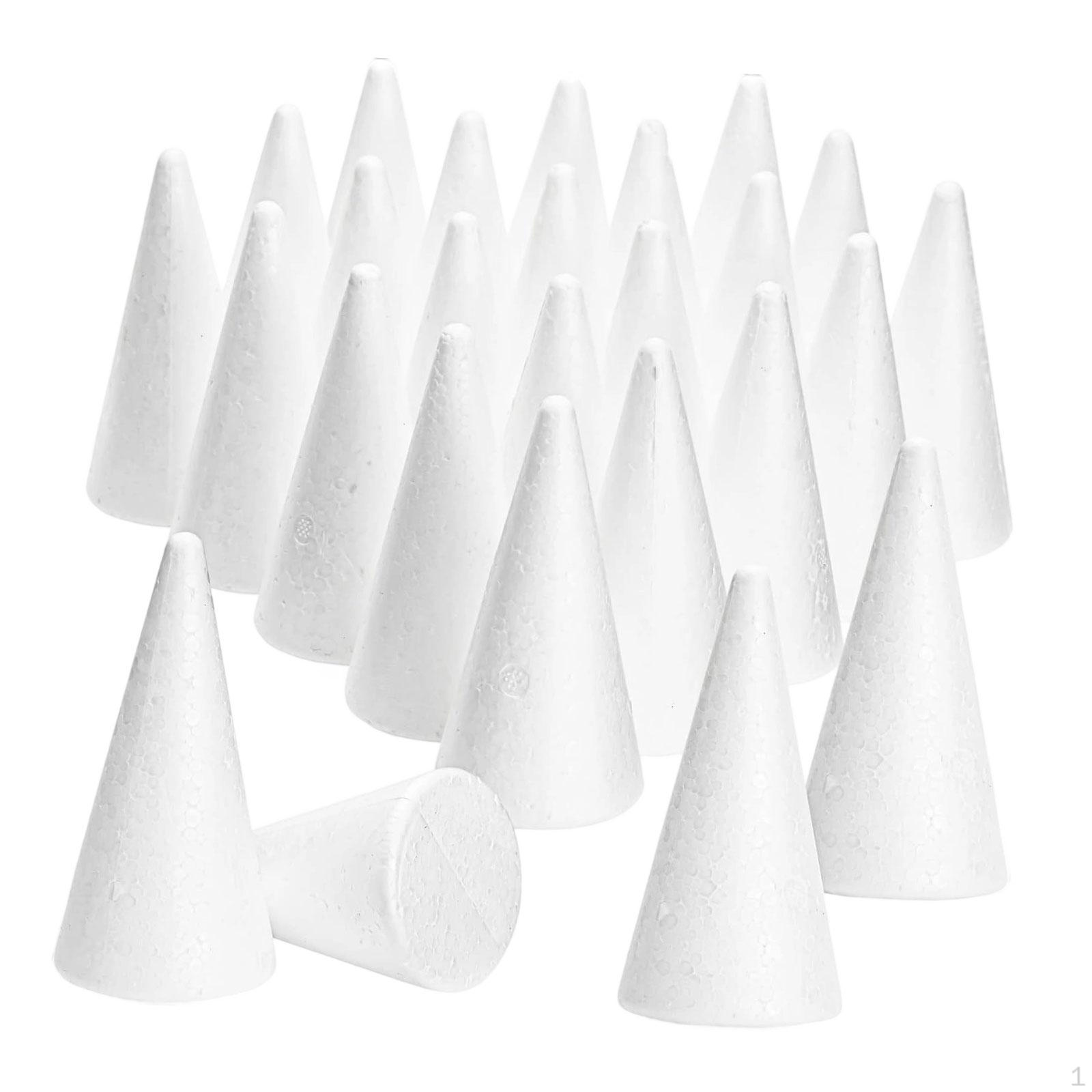 

Пенопластовые конусы Рождественские украшения для вечеринки Рождественские елки Настольное украшение