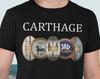 Carthage - Ancient Punic and Carthaginian Shields - Carthaginian Army T-Shirt