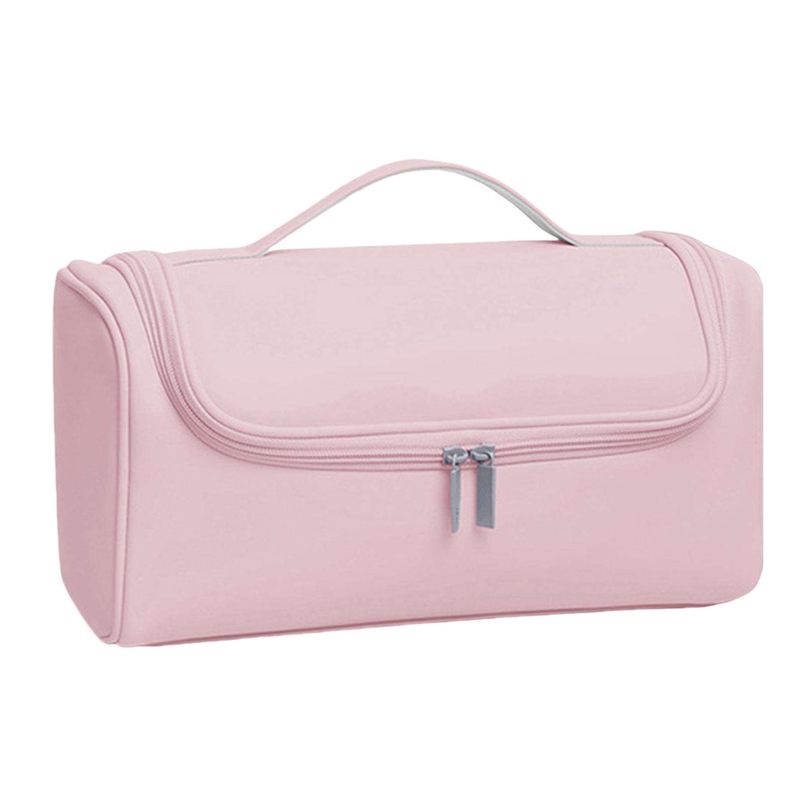 

Элегантный держатель для фена Просторный и прочный материал Портативный домашний аксессуар для организации рабочих мест розовый