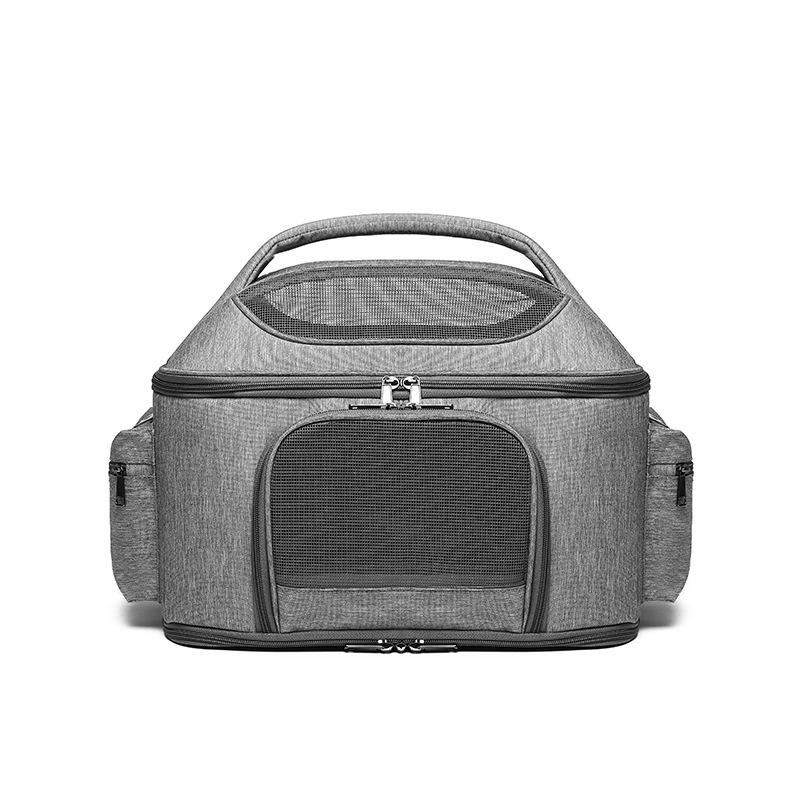 Portable Cross-Border Cat Carrier Backpack: Large, Breathable, Foldable, Pet Travel Handbag