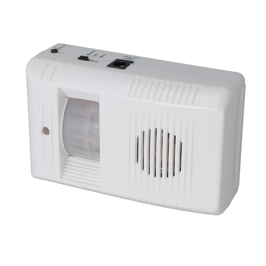 Wireless Motion Sensor Doorbell Infrared Motion Activated Welcome Doorbell Alarm for Home Office Shop Warehouse Garage