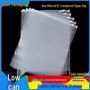 In-Stock PE Transparent Zipper Bag - Frosted, Warning Labeled, Self-Sealing Packaging for Underwear, Shoes, Clothing, and T-shirts
