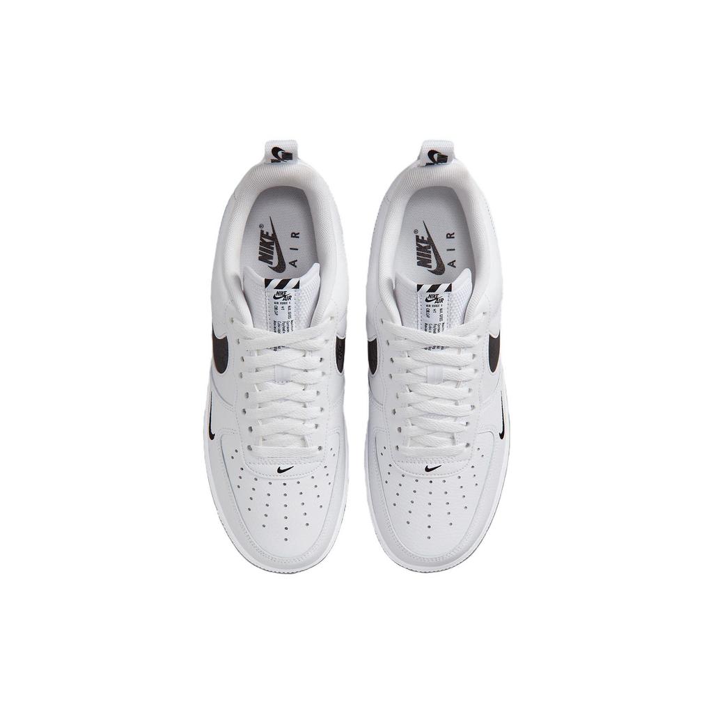 Nike Air Force 1 07 LV8 Reflective Swoosh - White Black FV1320-100