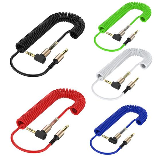 Audio Line High Fidelity Audio Transfer Retractable 3.5mm Jack Male To Male Speaker Audio Extension Cable for Home Theater