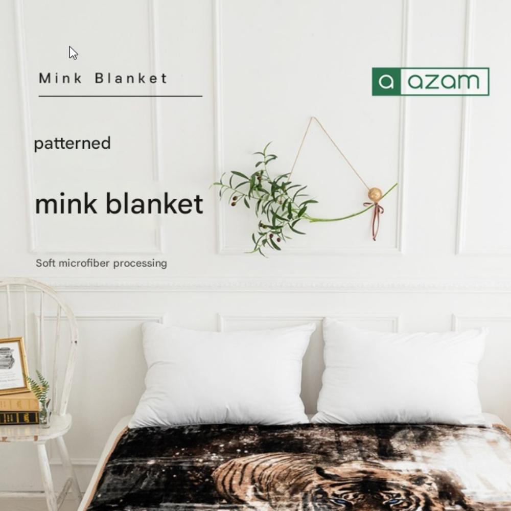 Pătură premium din nurcă (Super Single Size 150*200cm)