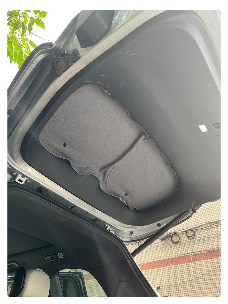 2024 ZEEKR 001 Sunshade: Heatproof, Mildew-Proof, Opaque Privacy with Ice Crystal Design