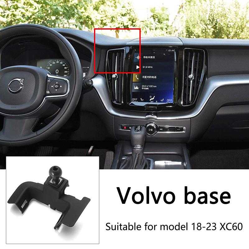 

Специальный автомобильный держатель для телефона Telefonos для Xc60/Xc90/S90/V90/S60/ для автомобильной базы, держатель для мобильного телефона с креплением на воздуховод