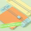 1PC 4 in 1 two-way paper cutter, manual office paper cutter, send 4 cutter heads,design for schools, offices and homes