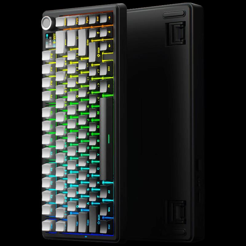 AULA F75MAX Tri-Mode 75% Hot-Swappable Mechanical Keyboard