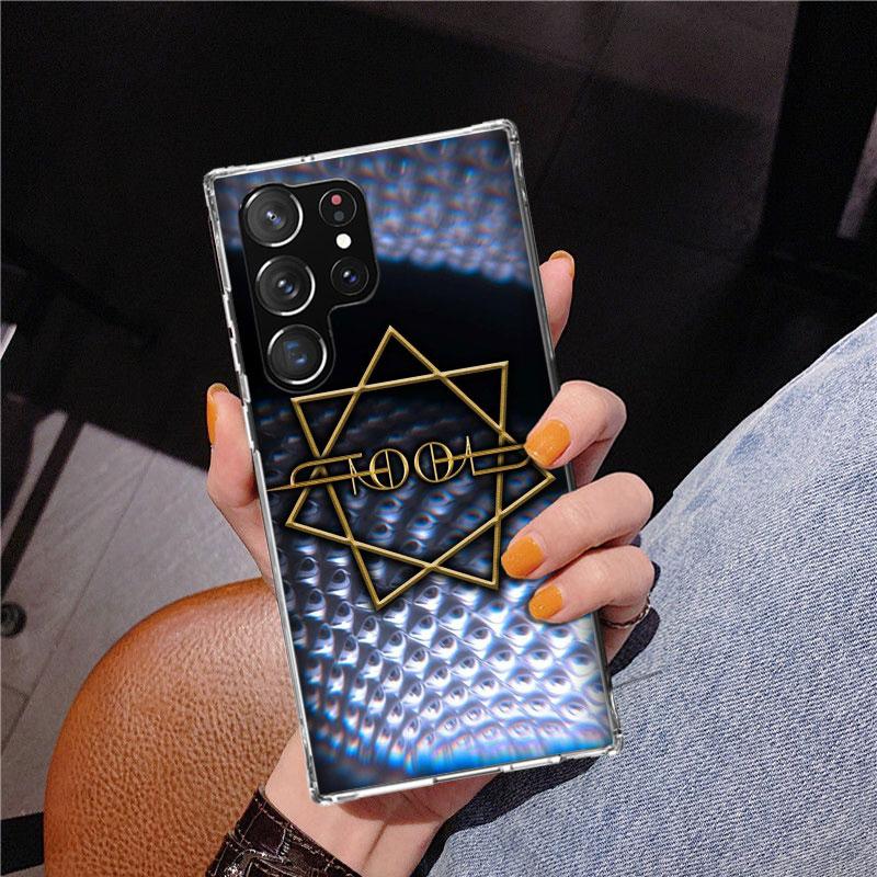 Band T-Tool Schism Phone Case For Samsung Galaxy S24 S25 Edge S26 Ultra S23 S22 S21 Plus S20 FE + Personalized Print Cover Galax