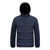 Mens Removable Hood Lightweight Warm Puffer Cotton Coat Casual Winter Outerwear
