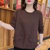 2024 Trendy Long-Sleeved Blouse for Middle-Aged Women - Spring & Autumn Style