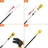 Car Audio Repair Crimp Terminals Wire Connectors Crimp Terminal Connector Set Connector Gold Insulated Sleeves