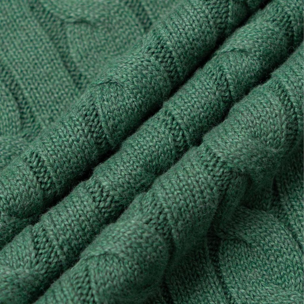 Polo Ralph Lauren Solid Color Crew Neck Long Sleeve Sweater Men Sweater Green 710918998-039