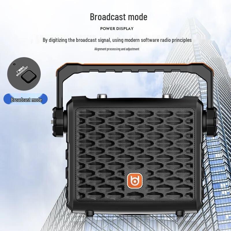 Beide BD-H0887S Portable KTV Speaker with Built-in Sound Card