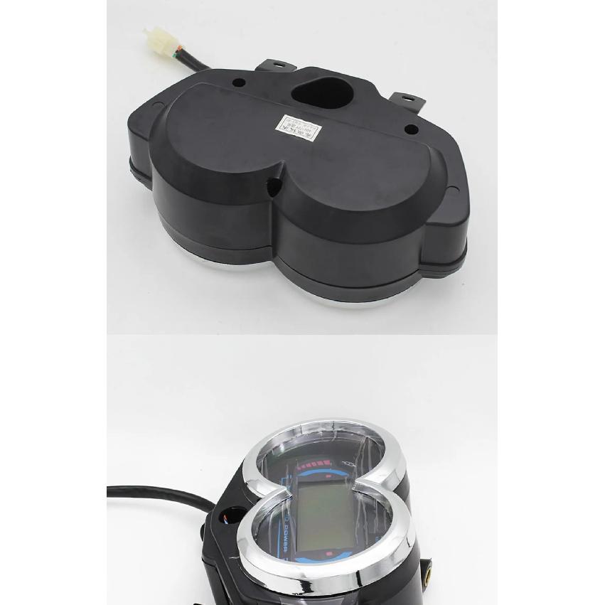 Electric Tricycle Instrument LCD Speed and Electricity Display 60v72v Instrument Odometer