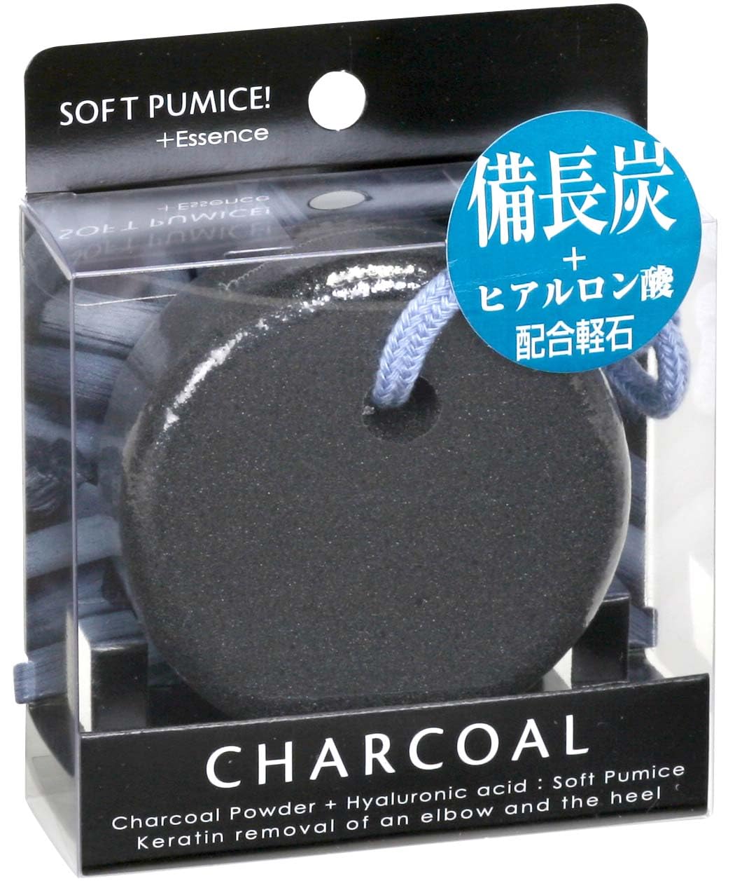 

Nippon Kogyo Мягкая пемза Древесный уголь бинчотан чёрный