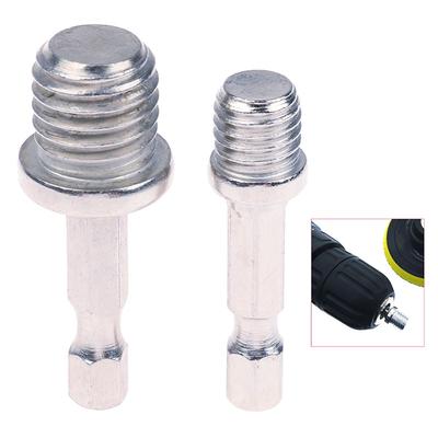 1 Stück Neu 10/14mm 1/4 Sechskant Verbindungsstangenadapter Bohrfutter M10 M14 Polierscheibenverbindung Sechskant Verbindungsstange