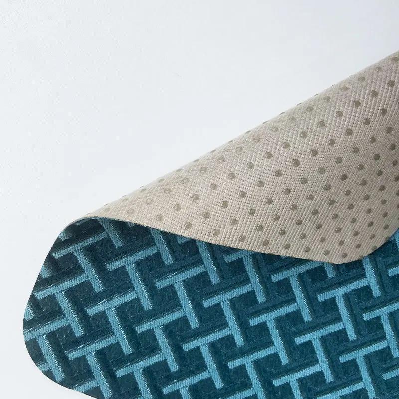 Polyester Herringbone Jacquard Fabric Placemats Non-Slip Heat-Resistant Creative Table Mats Home Dining Decor