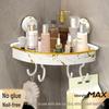 Wall-Mounted Bathroom Skincare Mirror Cabinet with No-Punch Installation