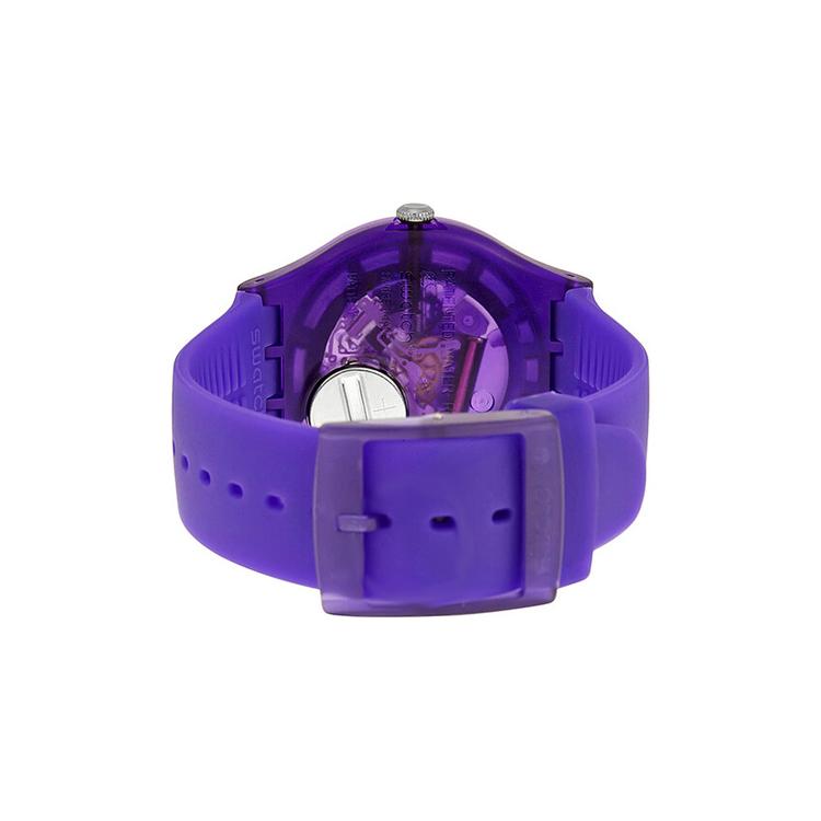 SWATCH Unisex Purple Watch SUOV100 SUOV100