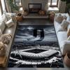 Juventus Customized Name Area Rug Suitable for Bedrooms Study room Dining Room Kitchen Antislip Carpet Anime Office Decor Spiritual Gift