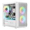 Computer Case PORTOS ARGB Mini White