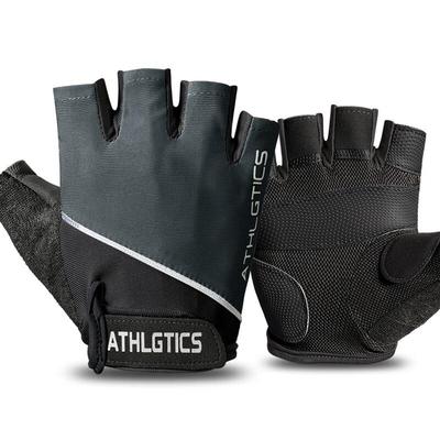 Couple's Spliced Half-Finger Sports Gloves