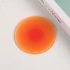 Simple And Creative Color Gradient Coaster With Round Bowl And Plate Mat Perfect For Coffee Shops Tea Houses Or As A