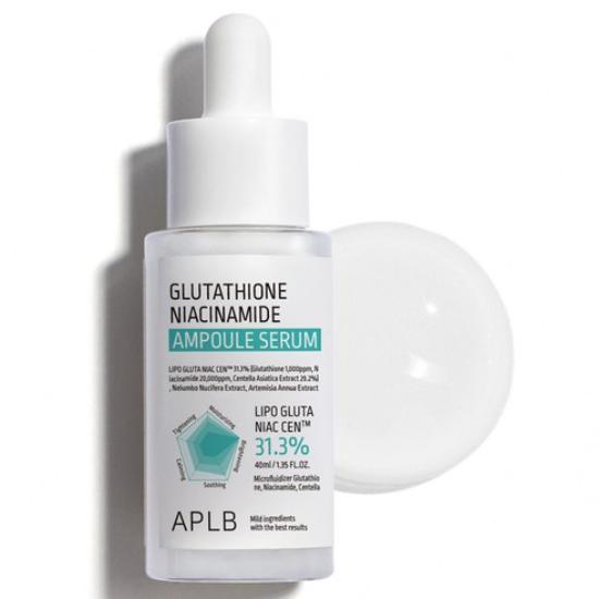 

APLB Glutathione + Niacinamide Ampoule Serum, 40ml (Authentic)