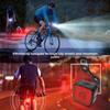 Quick Charging Bicycle Brake Tail Light High Brightness Cycling Accessories  Night Cycling