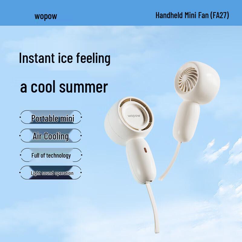 

WOPOW Handheld Bladeless Mini Fan