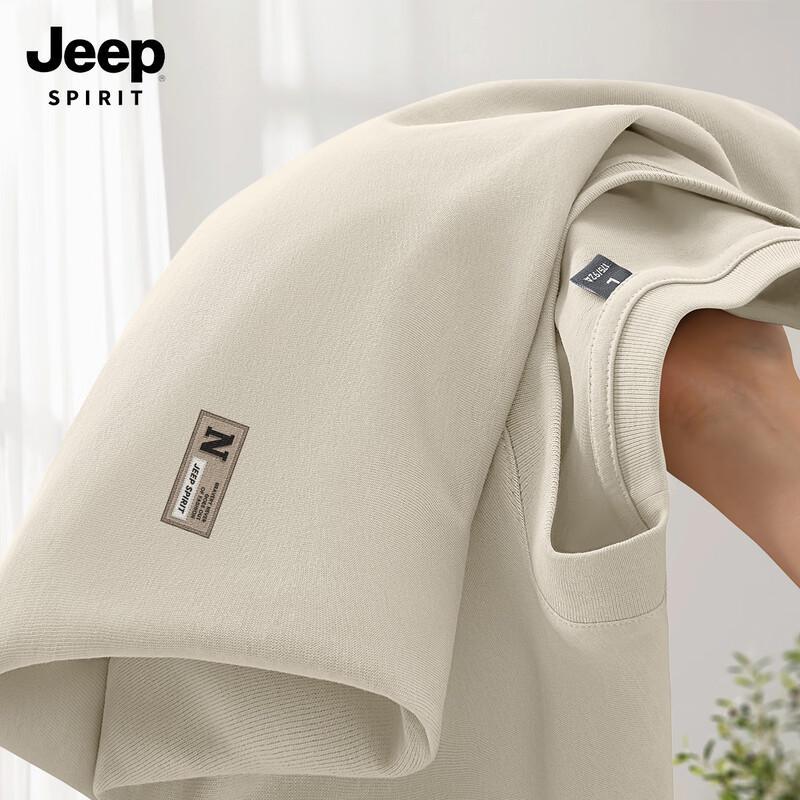 JEEP SPIRIT Men s Loose Fit Cotton Long-Sleeve T-Shirt