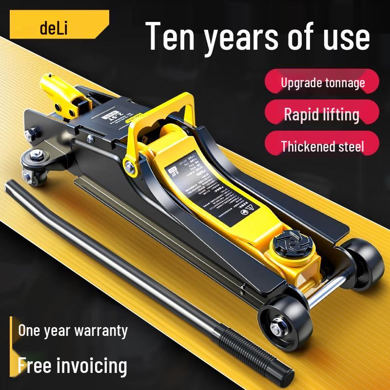 Deli 2-Ton Horizontal Hydraulic Jack