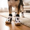 4Pcs Hollow Out Dog Breathable Net Shoes Non-slip Dog Paw Protectors Mesh Dog Shoes  Hot Pavement