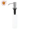 Factory Sell 304 Stainless Steel Sink Soap Dispenser Pump Head with Extension Silicone Tube Kit Liquid Dispenser