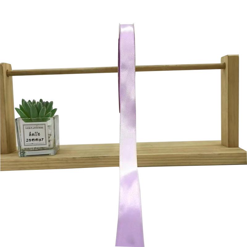 "95-Yard Solid Color Ribbon for Gift Wrapping, Cake Decor, Clothing Accessories, and Flower/Fruit Packaging - 2 Cm Width"