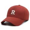 Unisex Cotton Baseball Cap With Embroidered Short Brim Hard Top Students Casual Wear Fall