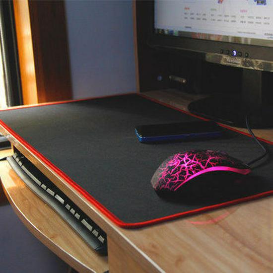 Large Dense Edge Gaming Mouse Pad: Thickened, Personalized Desk & Keyboard Mat