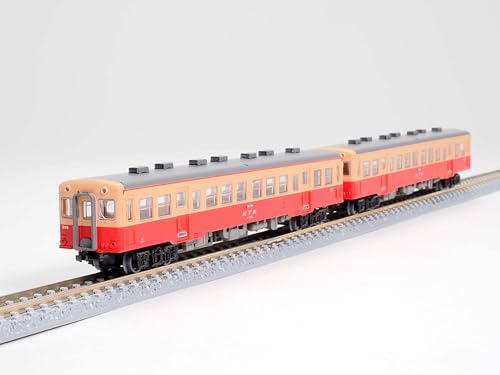 TOMYTEC Railway Collection, Kominato Railway Kiha 200 Series 205 + 211 2-Car Set, Diorama Supplies, 336778